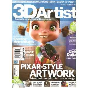  3d artist magazine (uk) (creating stereo images, no. 18 
