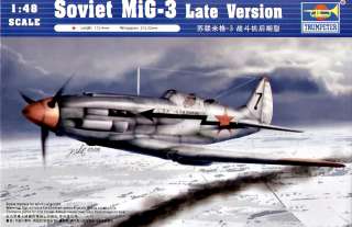 Trumpeter 02831 ◆★ 1/48 Soviet Mig 3 Late Version ◆★  