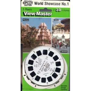   World Epcot Center World Showcase #1 View Master 3 Reel Set in 3d