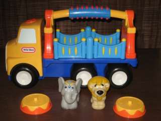   Tikes Handle Haulers DUMP Truck Circus Zoo ANIMALS Musical Lot  