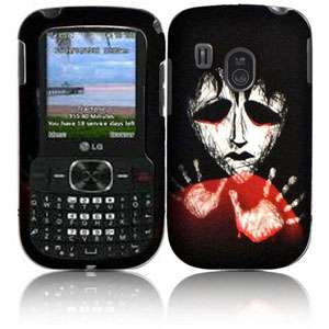 NEW ZOMBIE RUBBERIZED CASE COVER SNAP ON PROTECTOR FOR LG 500G  