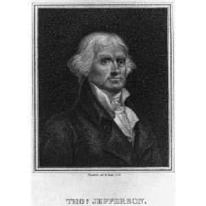  Thomas Jefferson,3rd President of US,1743 1826