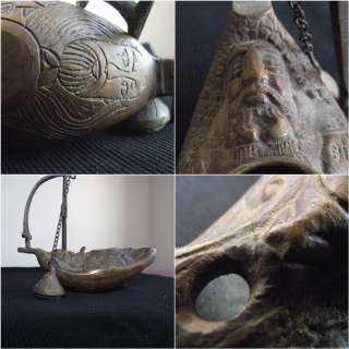 عثمانلى دولتى Islamic Antique Ottoman Hodja Hand Carved 