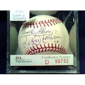 Autographed Roberto Alomar Baseball   Sandy ? Sports 