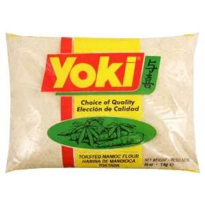 Yoki Flour Manioc Toasted 2.2 LB Grocery & Gourmet Food
