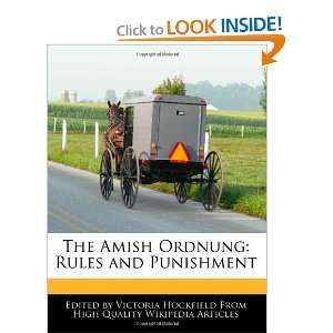  The Amish Ordnung Rules and Punishment (9781171173618 