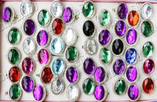 NEW wholesale lots resin lucite colorful great quality fashion rings 