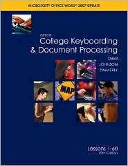 Gregg College Keyboarding & Document Processing (GDP), Word 2007 