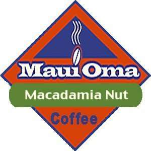 Hawaii Maui Oma Coffee 5 lb. Ground Macadamia Nut Decaf  