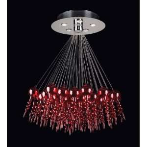  PLC Lighting 96949 RED chandelier