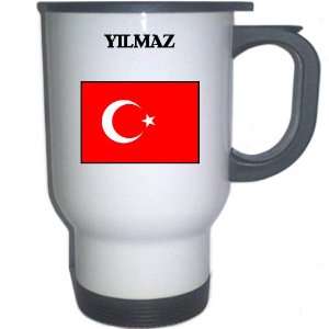  Turkey   YILMAZ White Stainless Steel Mug Everything 