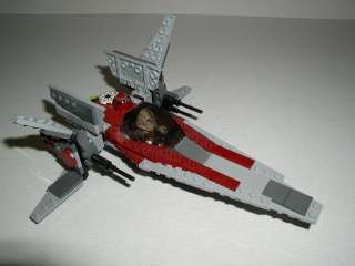 Lego, Star Wars #6205, V Wing Fighter, Complete, 118 Pieces, Ages 6 12 