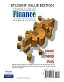 Foundations of Finance The Arthur J. Keown