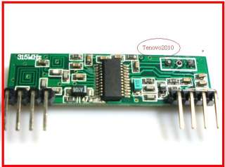 315MHz Superheterodyne RF Link kits 3400 for ARM / MCU  