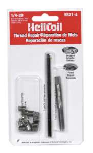 Helicoil Thread Repair Kit 1/4 20 x.375 New 12 Inserts  