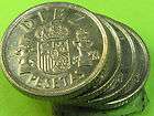Spain Diez Peseta coins ( lot of 4 ) combine s