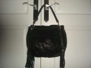 NWOT Authentic Lancel Zephir Leather Shoulder Bag Black  