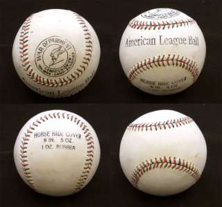 1917 18 “War Department” American League Baseball  
