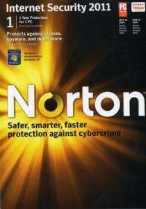 Symantec Norton Internet Security 2011 1 User  