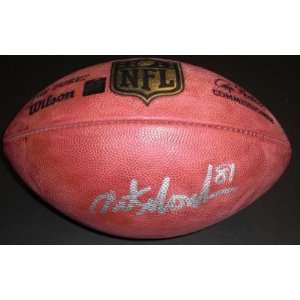 Art Monk Autographed Official NFL Game Model Football   Washington 