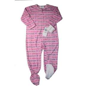  Calvin Klein Toddler Footed Pajama Sleepwear Size 4T Baby