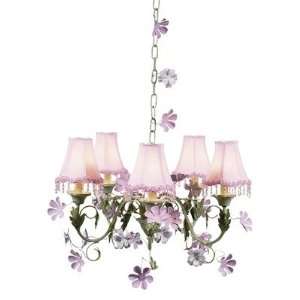 Jubilee Collection 929009_2209 Leaf and Flower 5 Light Chandelier with 