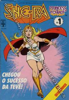 She Ra Princess of Power 1   Rare 1988 comic book from Brazil POP UK 