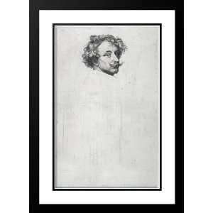  Dyck, Sir Anthony van 18x24 Framed and Double Matted Self 