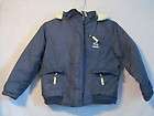 Z1424 Oshkosh Navy Thick Winter Coat w/ Hood Children Girls 6x