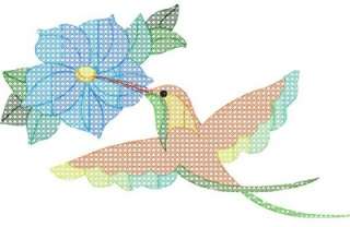 HUMMING BIRDS 10 MACHINE EMBROIDERY DESIGNS 3sizes&more  