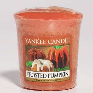   Pumpkin   Box of 18 Wrapped Votives Yankee Candle