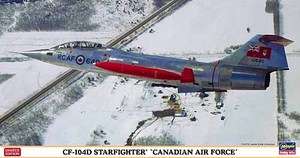 Hasegawa 1/48 CF 104D STARFIGHTER CANADIAN AIR #HA09955  