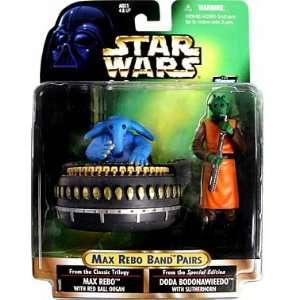  Star Wars Max Rebo & Doda Bodonawieedo Figures Toys 