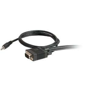   52135 HD15 TO 3.5MM UXGA MONITOR CABLE, 50 FT (52135)   Office