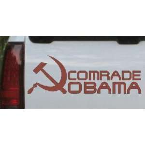  Comrade Obama Funny Political Car Window Wall Laptop Decal 