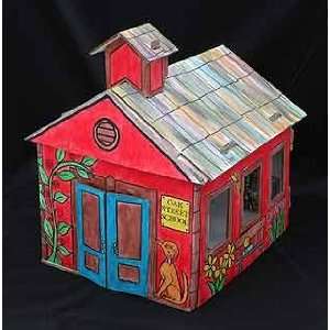    Imagination Box Company  Paintable Schoolhouse