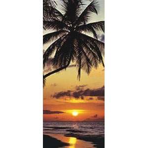  Sunset Beach with Palms Bookmark