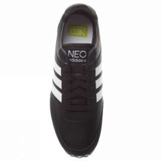 Adidas V Racer Nylon [11 Uk] Black Trainers Shoes Mens New