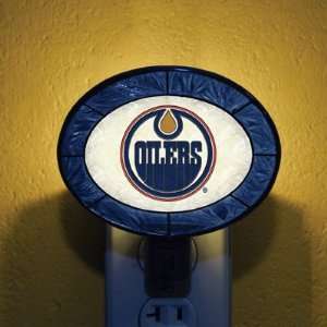  Edmonton Oilers Memory Company Art Glass Night Light NHL Hockey Fan 