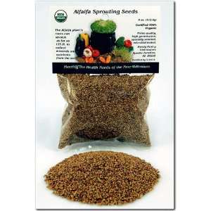  Certified Organic Alfalfa Sprouting / Sprout Seeds   Seed 