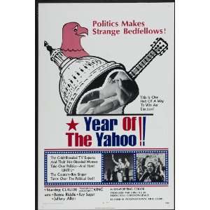  Year of the Yahoo (1972) 27 x 40 Movie Poster Style A 