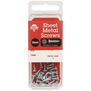   Hillman Zinc Plated Steel Sheet Metal Screws (5551)