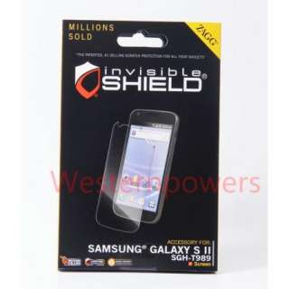 New Authentic ZAGG invisibleshield Samsung Galaxy S2 II T Mobile T989 