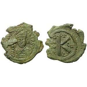   13 August 582   22 November 602 A.D.; Bronze Half Follis Toys & Games