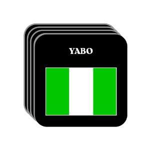  Nigeria   YABO Set of 4 Mini Mousepad Coasters 