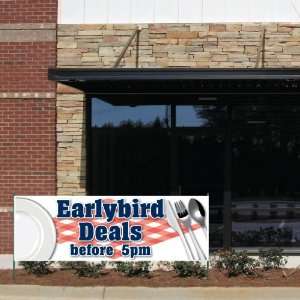  Restaurant Banner   4 x 12 Earlybird Deals before 5PM 