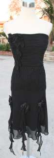 NWTJOVANI NEW YORK $240 Black Evening Prom Party Gown 0  