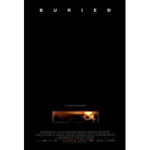  Buried, Original 27x40 Double sided Regular (Style B) Movie 
