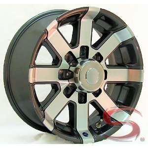  17.5x6.75 HWT Series 07 Aluminum Trailer Wheel, 8x6.50 
