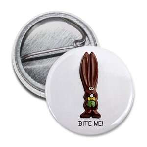 BITE ME Easter 1 Mini Pinback Button Badge